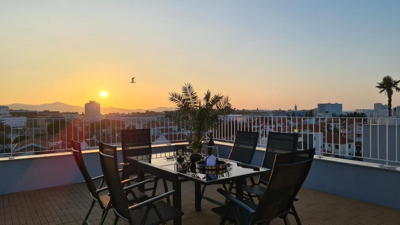 Zadar Sunset Penthouse With Spectacular View And Jacuzzi Apartment Exterior foto