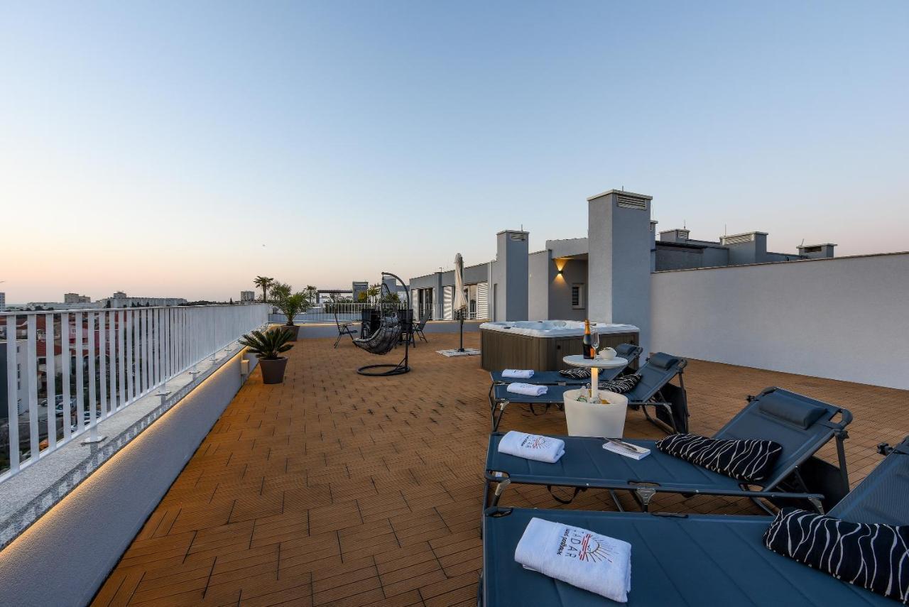 Zadar Sunset Penthouse With Spectacular View And Jacuzzi Apartment Exterior foto