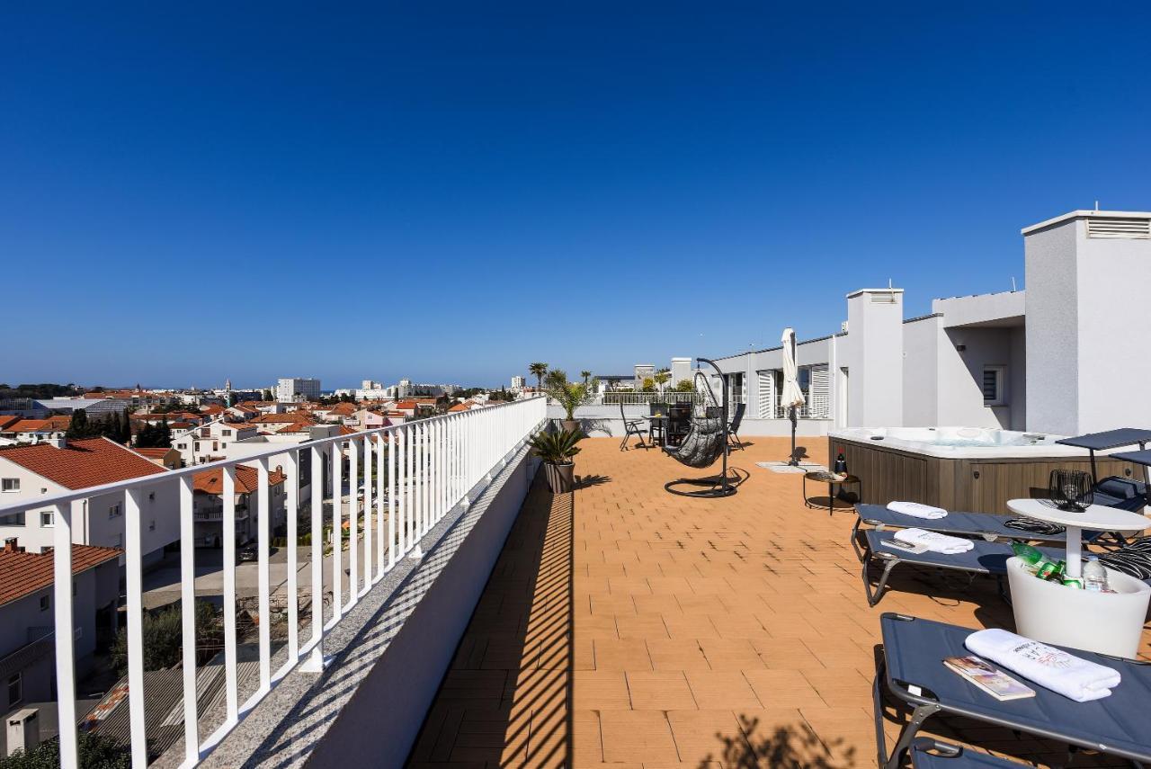 Zadar Sunset Penthouse With Spectacular View And Jacuzzi Apartment Exterior foto